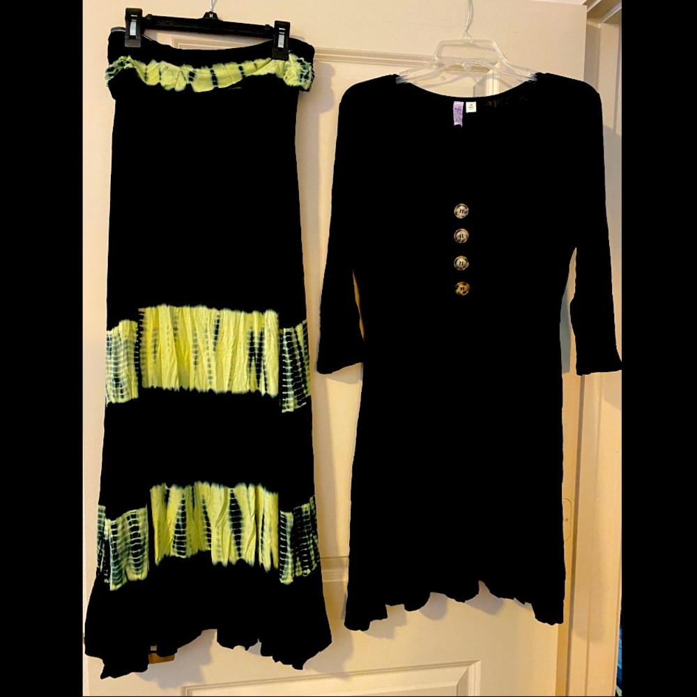 Women skirts and dresses - medium and size 4